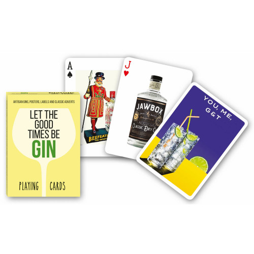 Carti de joc de colectie cu tema "Let-the-good-times-be-Gin"